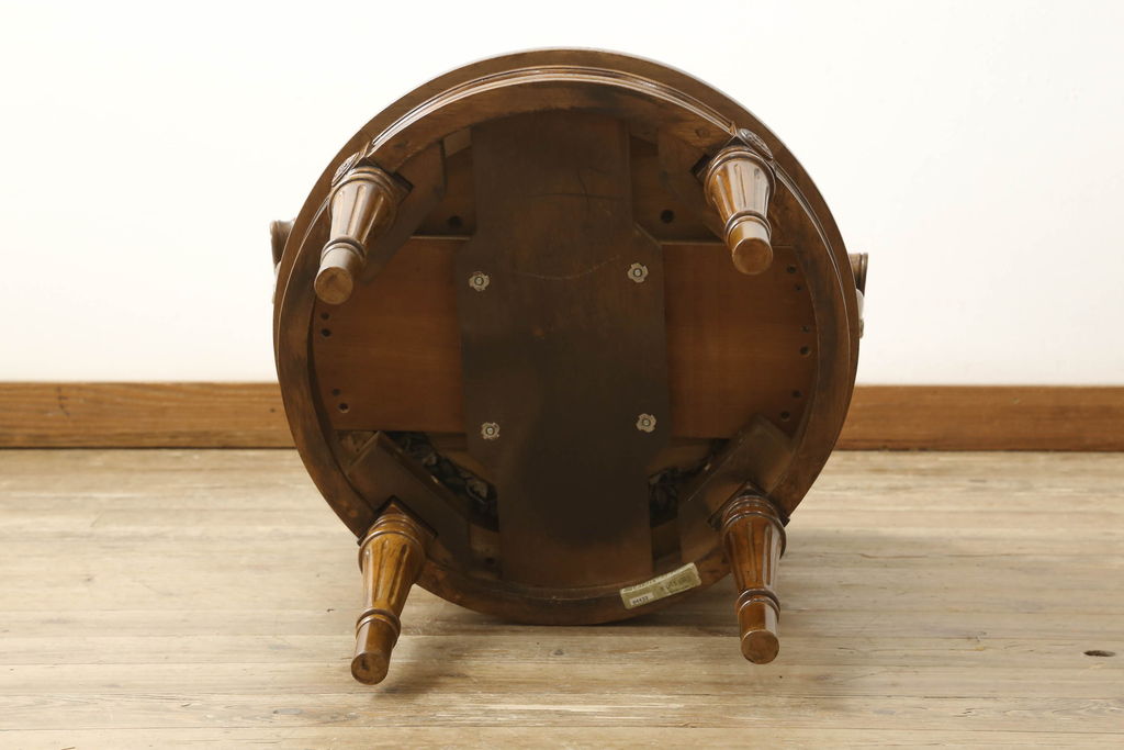 中古　DREXEL HERITAGE(ドレクセルヘリテイジ)　品のある佇まいが魅力的な回転チェア(アームチェア、デスクチェア、回転椅子)(R-052430)