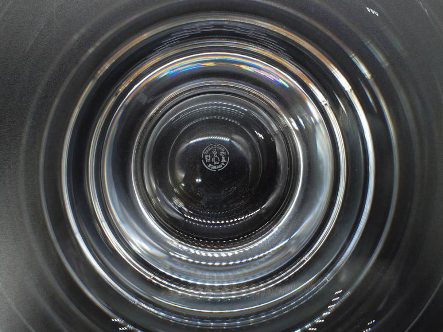 フランス　Baccarat　バカラ　パーフェクション　シンプルながら美しいフォルムのタンブラー3客セット(グラス、フルレッドクリスタルガラス)(R-073822)
