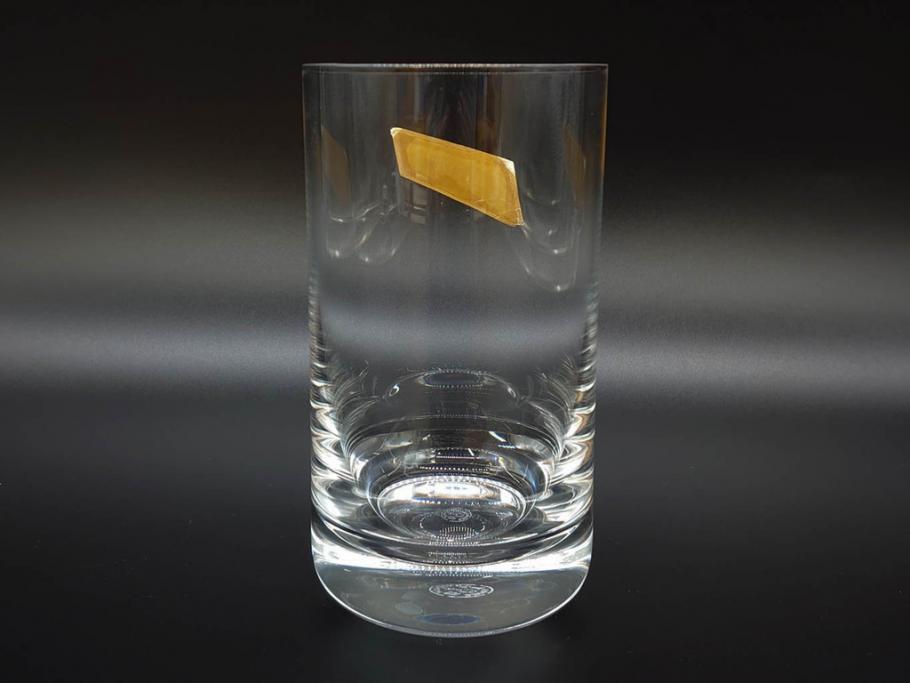 フランス　Baccarat　バカラ　パーフェクション　シンプルながら美しいフォルムのタンブラー3客セット(グラス、フルレッドクリスタルガラス)(R-073823)
