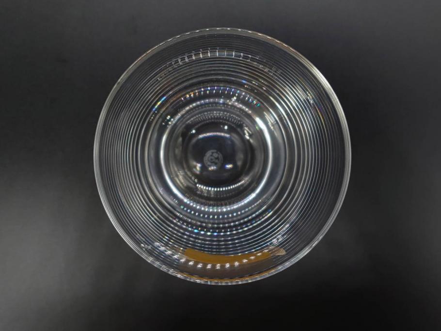 フランス　Baccarat　バカラ　パーフェクション　シンプルながら美しいフォルムのタンブラー3客セット(グラス、フルレッドクリスタルガラス)(R-073823)