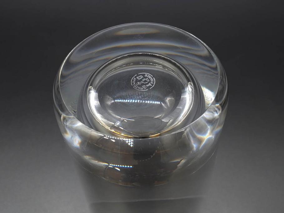 フランス　Baccarat　バカラ　パーフェクション　シンプルながら美しいフォルムのタンブラー3客セット(グラス、フルレッドクリスタルガラス)(R-073823)