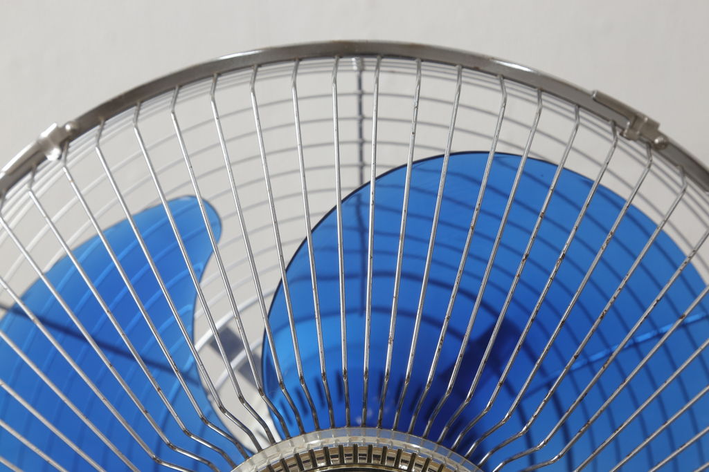 レトロ雑貨　激レア!!　松下電器産業　ナショナル扇風機　　箱付き(National、3枚羽)(R-061567)