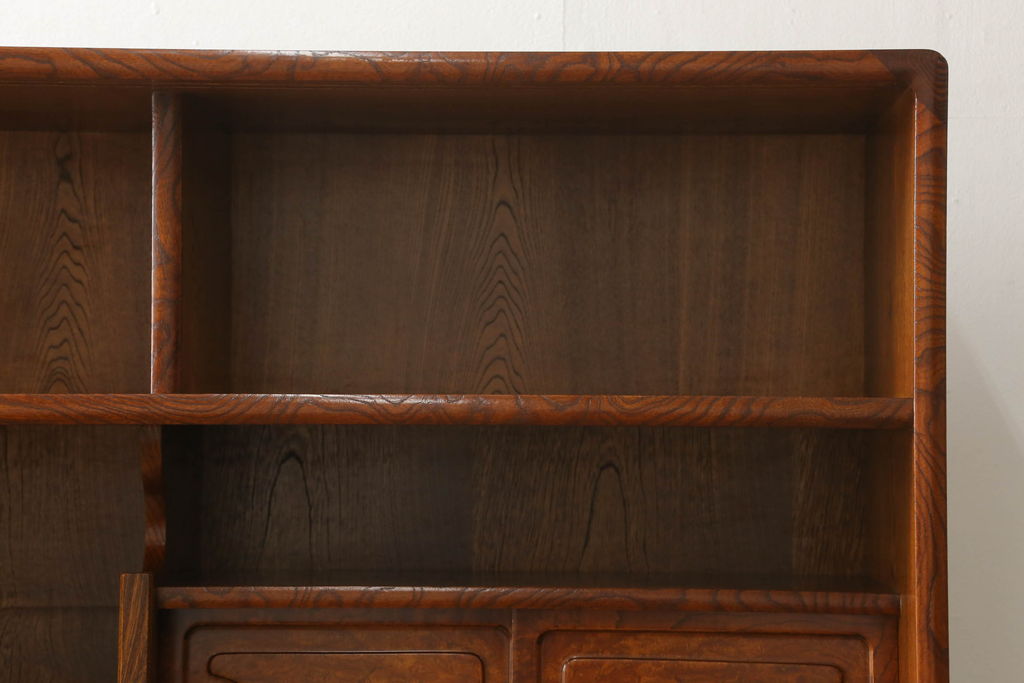 中古 前面ケヤキ材 なかなかお目にかかれない特大サイズの2段 中古 前面ケヤキ材 なかなかお目にかかれない特大サイズの2段