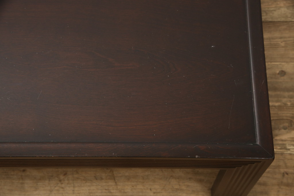 ヴィンテージ　松本民芸家具　絶版品!上品な意匠が趣溢れる希少なG型座卓(ローテーブル、ビンテージ)(R-059747)