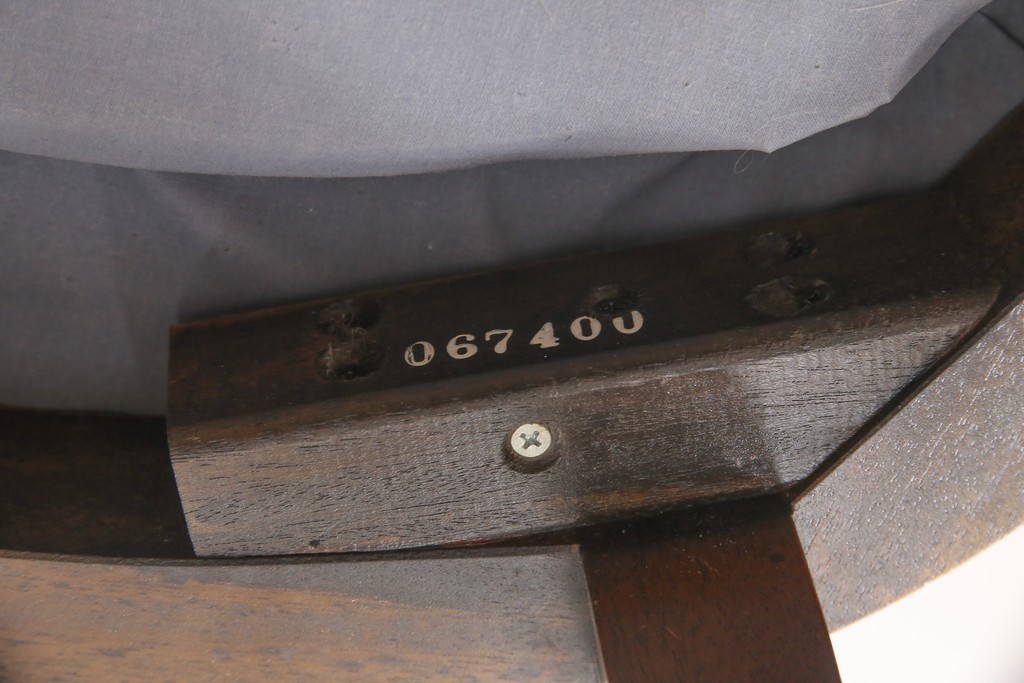 中古　超美品　DREXEL HERITAGE(ドレクセルヘリテイジ)　上品な雰囲気漂うダイニングチェア2脚セット(2脚定価 約70万円)(椅子、イス)(R-055374)