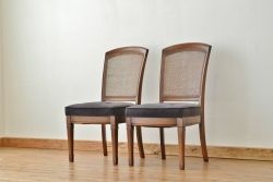 中古　マルニ地中海シリーズダイニングチェア2脚セット?