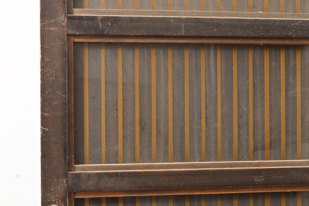 アンティーク建具　小さな格子戸1枚(引き戸、建具)(R-055073)