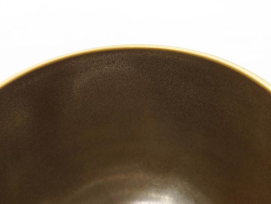 博友作　輪島塗　優美で豪華な棗(菊、花、雲模様、蒔絵、漆器、木製、茶入れ、茶筒、茶道具、茶器、共箱付き)(R-079327)