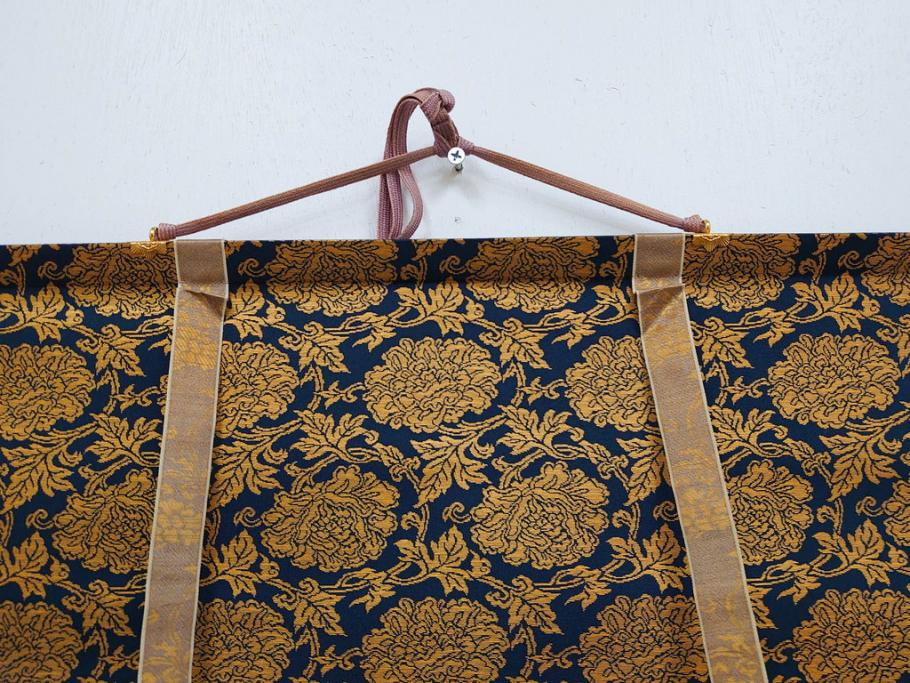 工芸　複製画　神護寺所蔵　国宝　釈迦如来像　第577番　掛軸(第五百七十七番、掛け軸、絹本、仏画、共箱付き、解題、多色コロタイプ印刷、手彩色)(R-079460)　