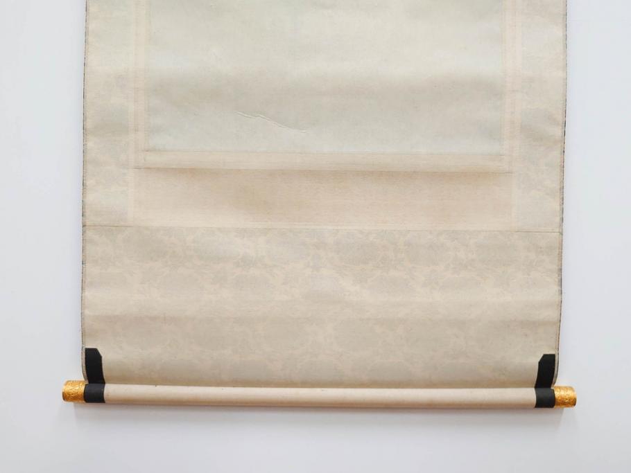 工芸　複製画　神護寺所蔵　国宝　釈迦如来像　第577番　掛軸(第五百七十七番、掛け軸、絹本、仏画、共箱付き、解題、多色コロタイプ印刷、手彩色)(R-079460)　
