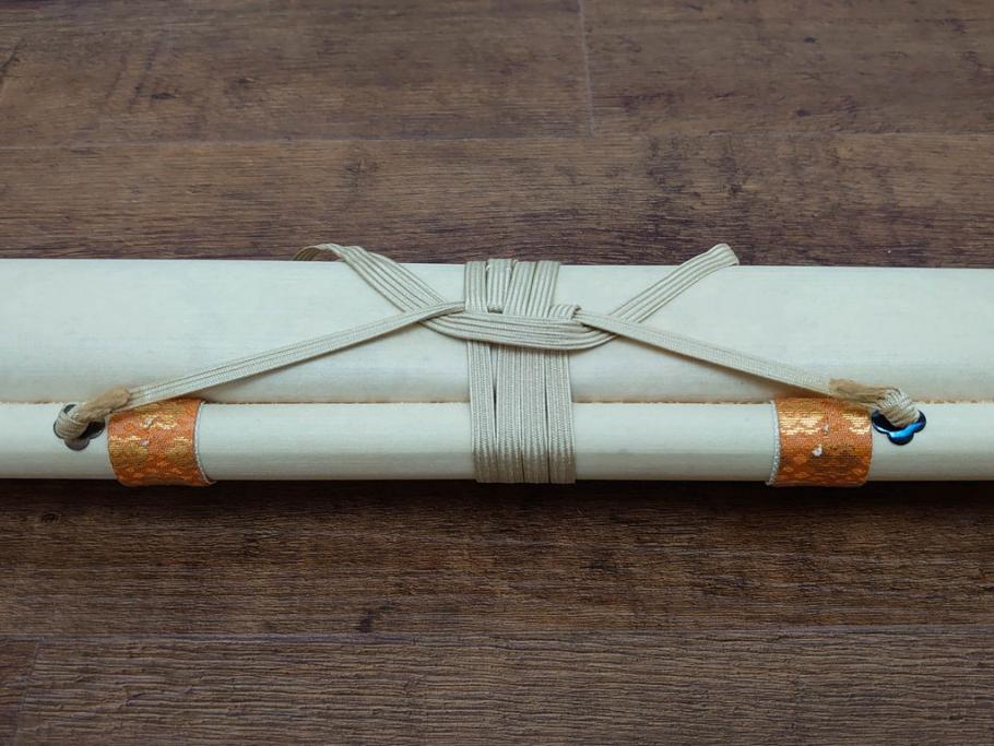 暁山人作　本金当麻つづれ十三佛像図　掛軸(掛け軸、仏画、仏具、京表具 横山清和堂、表装の栞つき、共箱付き)(R-079466)