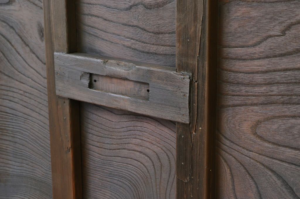 アンティーク家具　☆古いお屋敷の門扉で作った特大テーブル