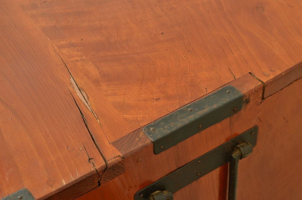 アンティーク家具　シンプルでとてもきれいな時代箪笥(アンティーク・たんす・チェスト)