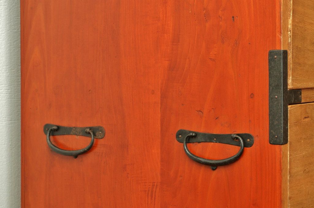 アンティーク家具　シンプルでとてもきれいな時代箪笥(アンティーク・たんす・チェスト)