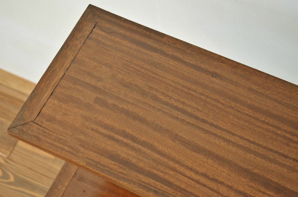 レトロ家具　昭和レトロな商店の飾り棚(陳列棚)