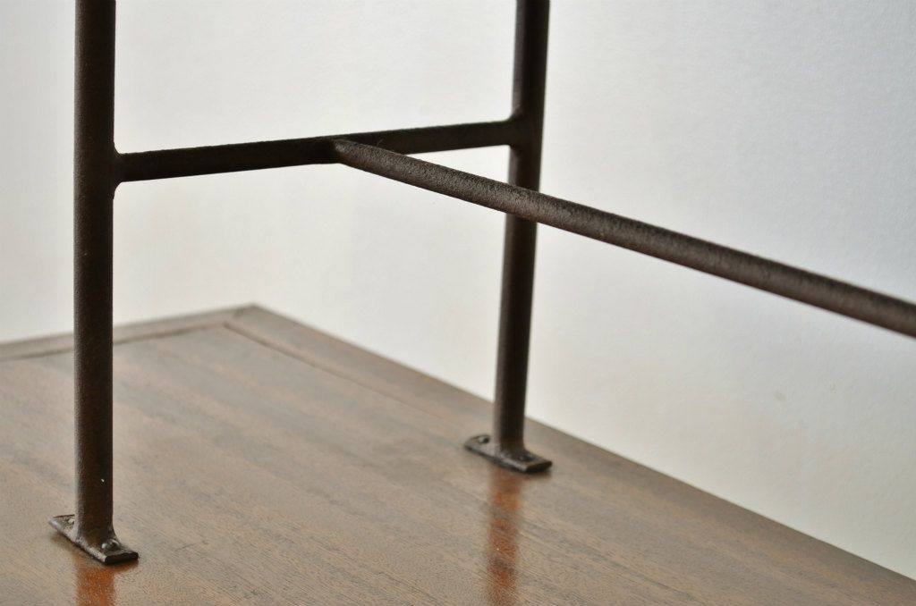 レトロ家具　昭和レトロな商店の飾り棚(陳列棚)