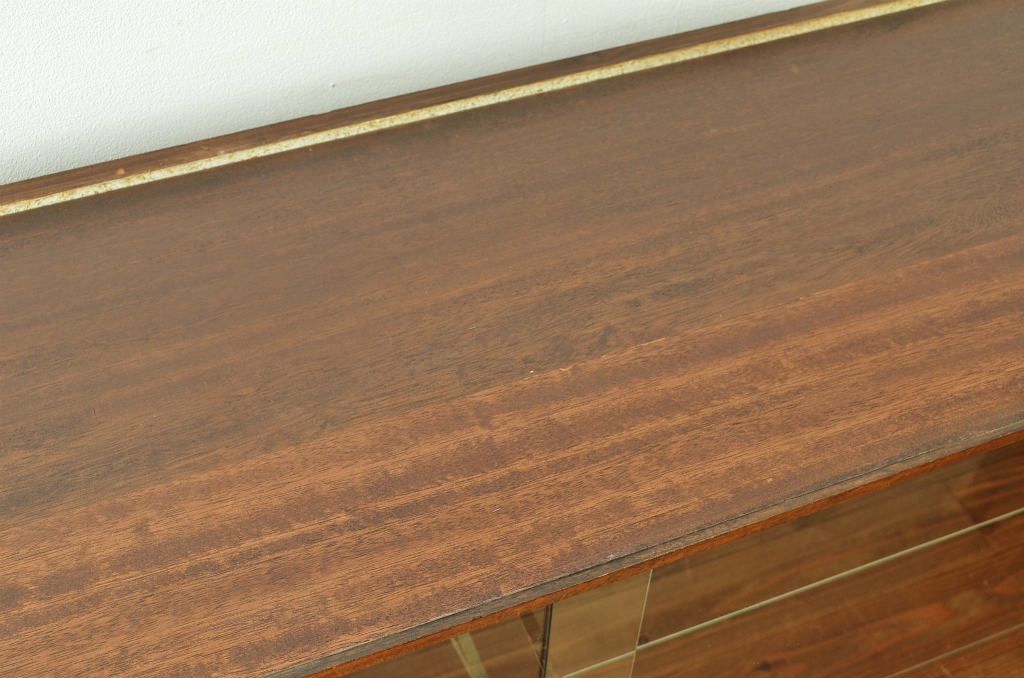 アンティーク家具　ミッドセンチュリー モダンなローボード収納棚?(ショーケース、飾り棚)