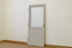 オリジナルペイントのモールガラスドア1枚(扉、建具)