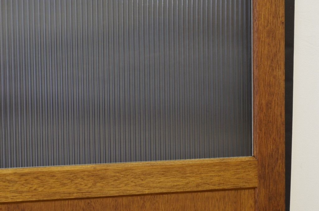 オリジナルペイントのモールガラスドア1枚(扉、建具)