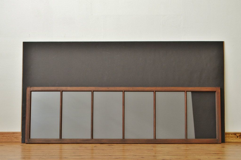 古い木のアンティーク明り取り1枚(欄間)