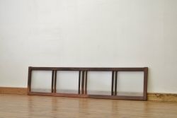 アンティーク　シンプルな木の明り取り(欄間)