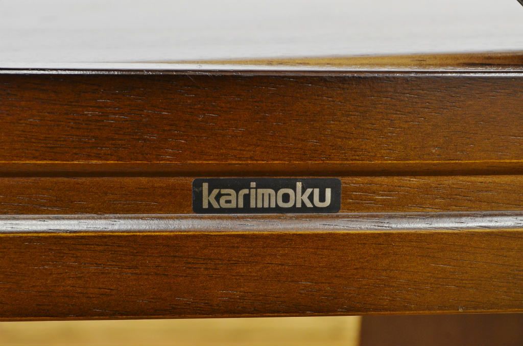 中古 karimoku RUSTIC(カリモク ルスティック)コーナーチェアシングルベンチ
