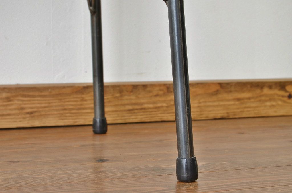 アンティーク家具　☆アンティーク　天板一枚板の鉄脚テーブル?(作業台、机)