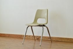 中古 Brunswick(ブランズウィック)モダンなシェルチェア(ボウリング・椅子・いす)