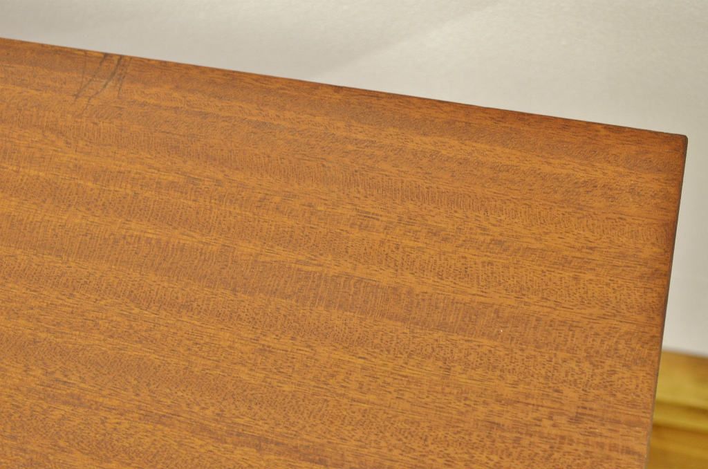 アンティーク家具　アンティーク　天板一枚板の鉄脚テーブル(作業台・デスク・机)