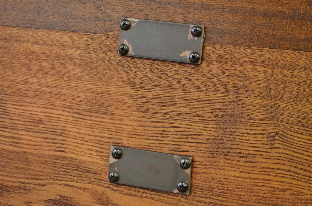アンティーク家具　古い木の無垢材アンティーク丸ちゃぶ台