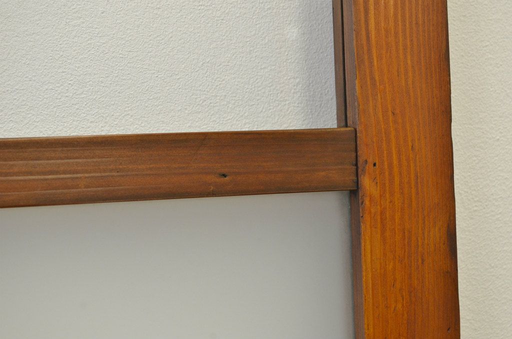 アンティーク 古い木のレトロな細身のドア1枚(扉)