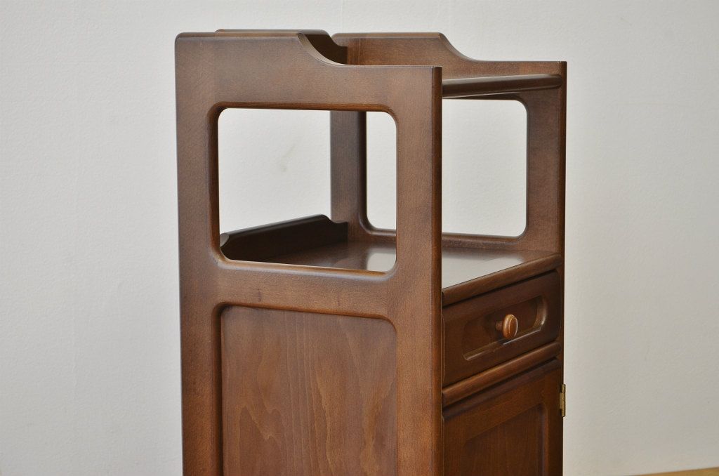 中古　カリモク電話台