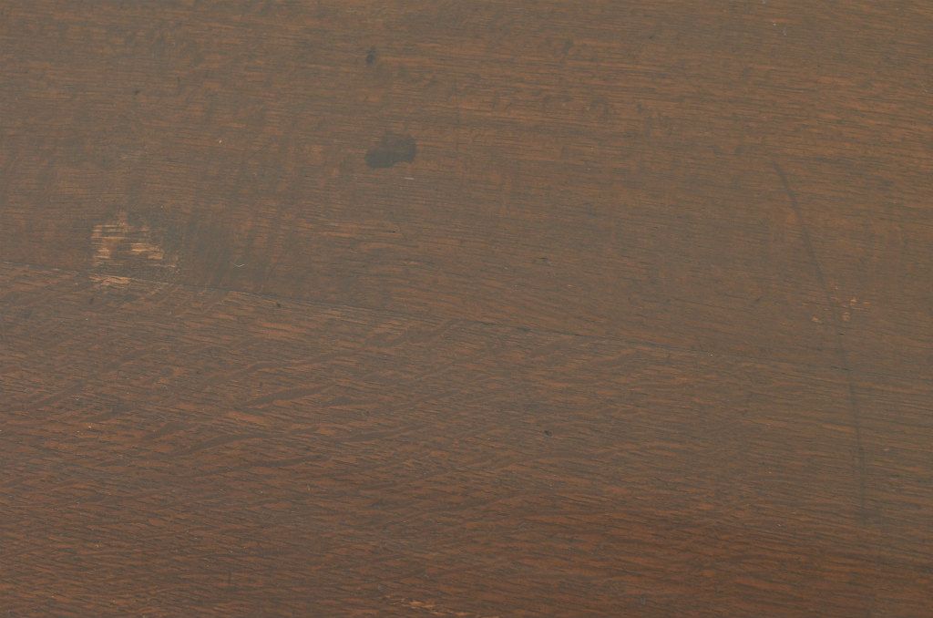 アンティーク家具　重厚なナラ材の上質な組み立て式両袖机