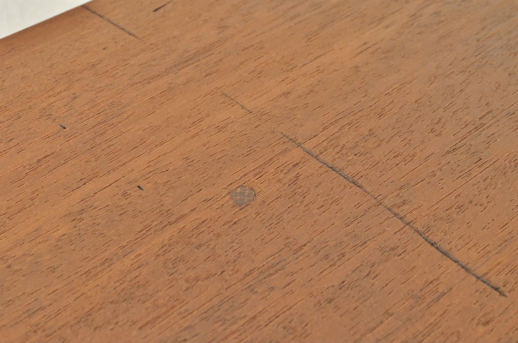 レトロ家具　昭和レトロ 古い無垢材のアンティークベンチ?(長椅子・いす・イス)