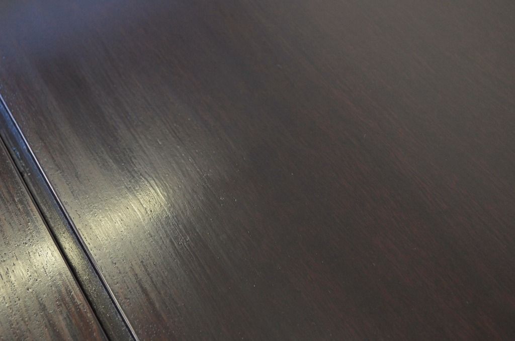 アンティーク家具　唐木の見事な透かし彫り特大座卓(テーブル)