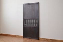 古民具・骨董 古い格子帯戸1枚