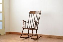 ★中古　かしわ木工　ロッキングチェア