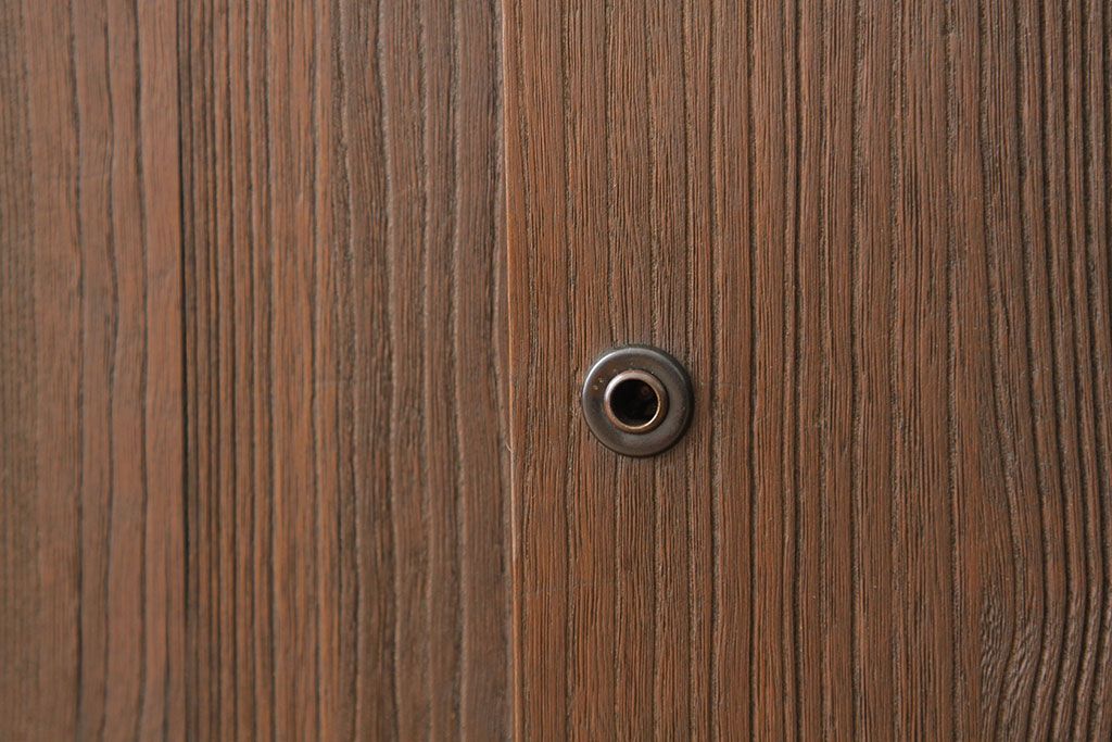 アンティーク家具　シンプルなアンティークローボード(箪笥・タンス)