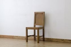 アンティーク家具　アンティーク　イギリスチャーチチェア1脚(椅子・ダイニングチェア)