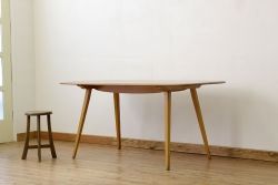 アンティーク家具　イギリス　アーコール(ERCOL)ダイニングテーブル(作業台)