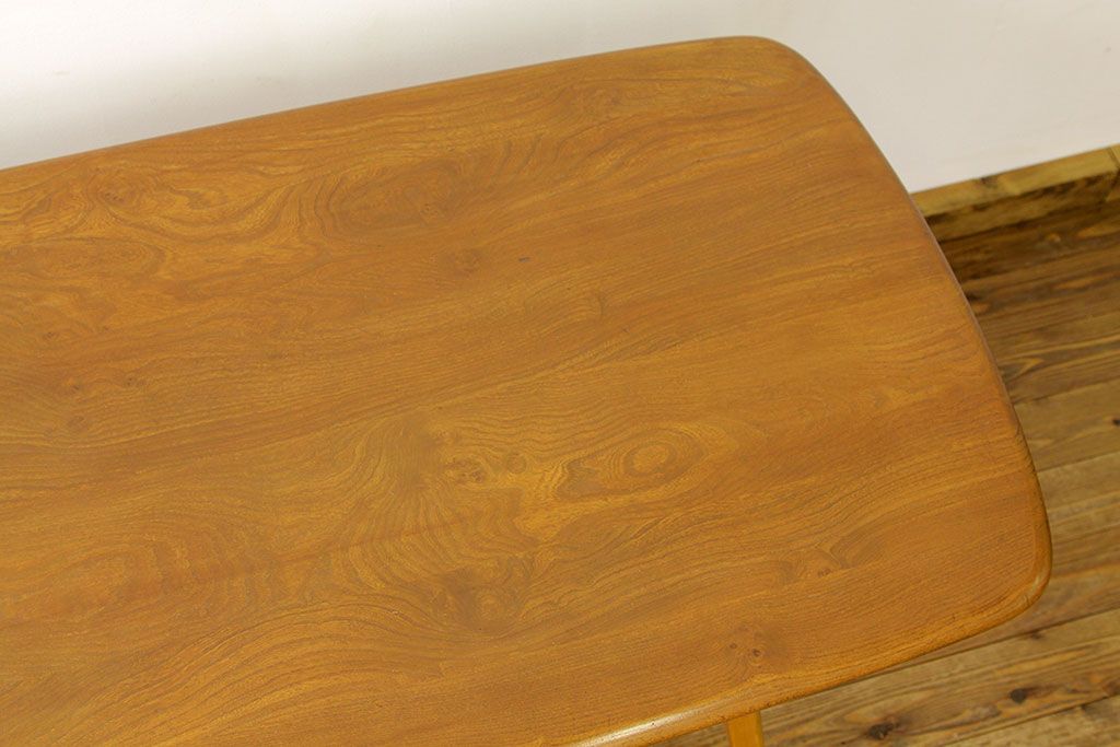 アンティーク家具　イギリス　アーコール(ERCOL)ダイニングテーブル(作業台)
