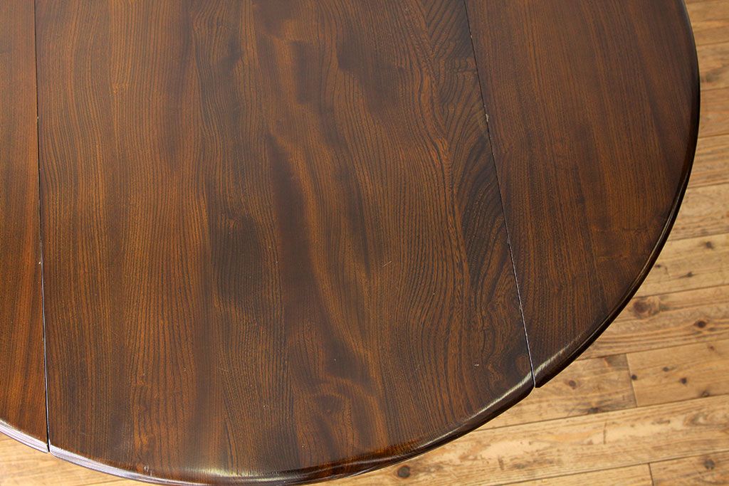 ヴィンテージ家具　イギリスビンテージ　アーコール(ERCOL)ドロップリーフテーブル