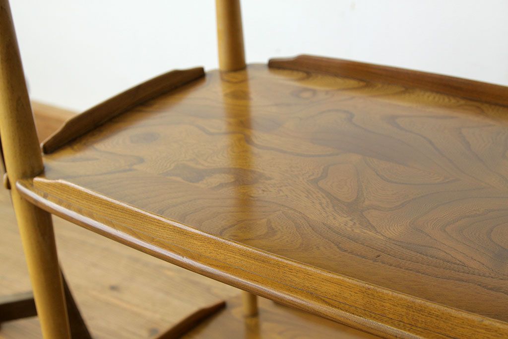 ヴィンテージ家具　イギリスビンテージ　アーコール(ERCOL)トロリーキャスターワゴン