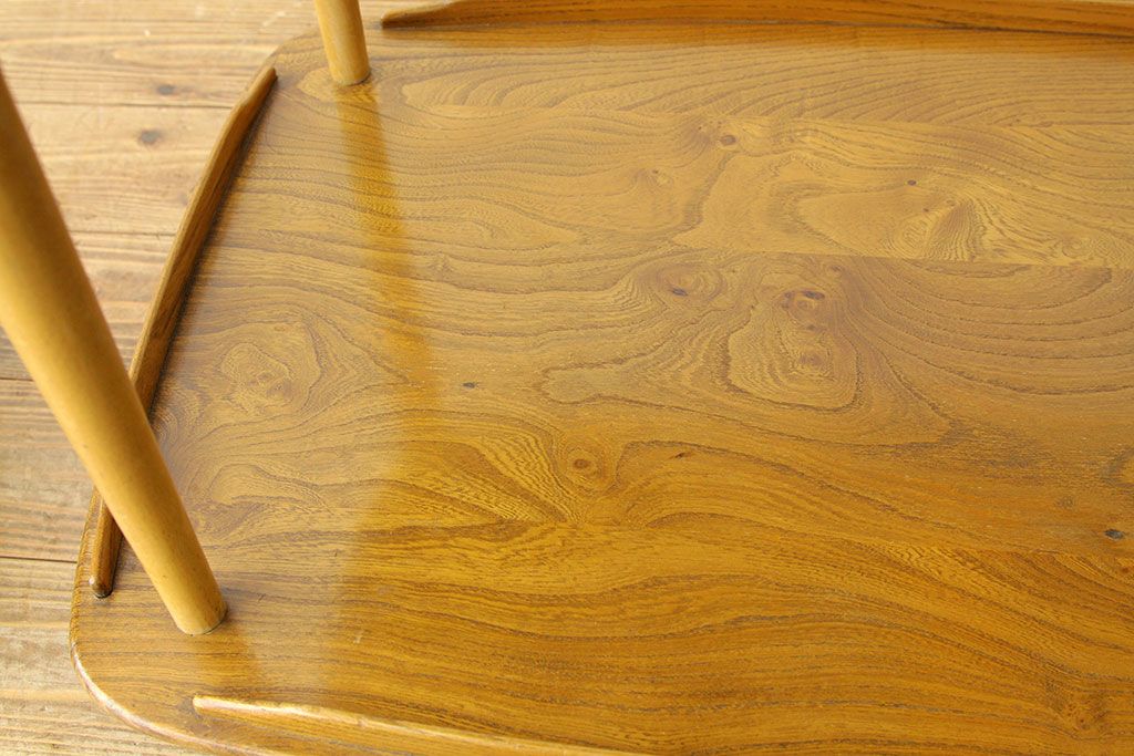 ヴィンテージ家具　イギリスビンテージ　アーコール(ERCOL)トロリーキャスターワゴン