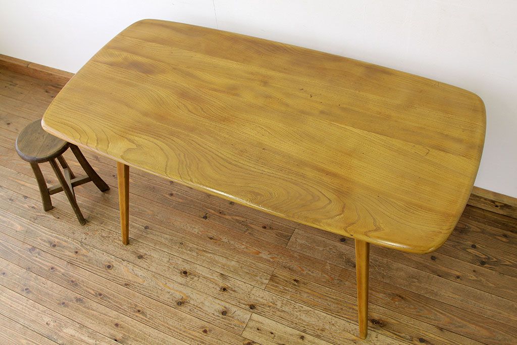 ヴィンテージ家具　イギリスビンテージ アーコール(ERCOL)リフェクトリーテーブル(ダイニングテーブル)