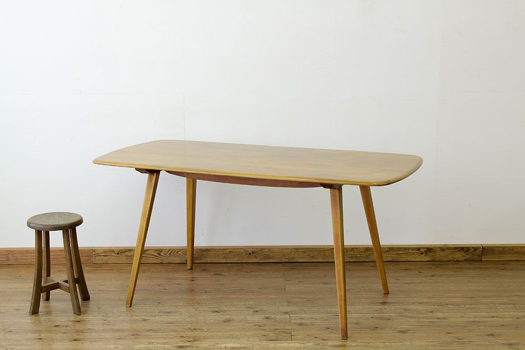 ヴィンテージ家具　イギリスビンテージ アーコール(ERCOL)リフェクトリーテーブル(ダイニングテーブル)