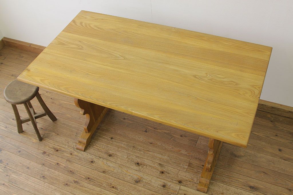 ヴィンテージ家具　イギリスビンテージ ダイニングテーブル(作業台)