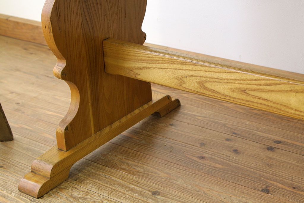 ヴィンテージ家具　イギリスビンテージ ダイニングテーブル(作業台)