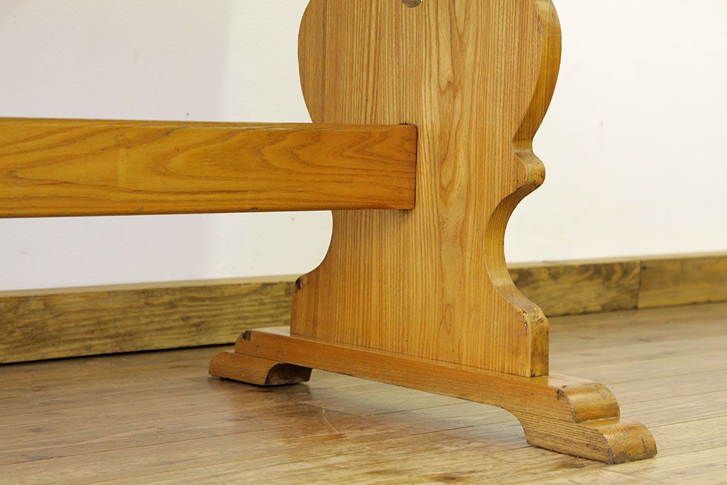 ヴィンテージ家具　イギリスビンテージ ダイニングテーブル(作業台)