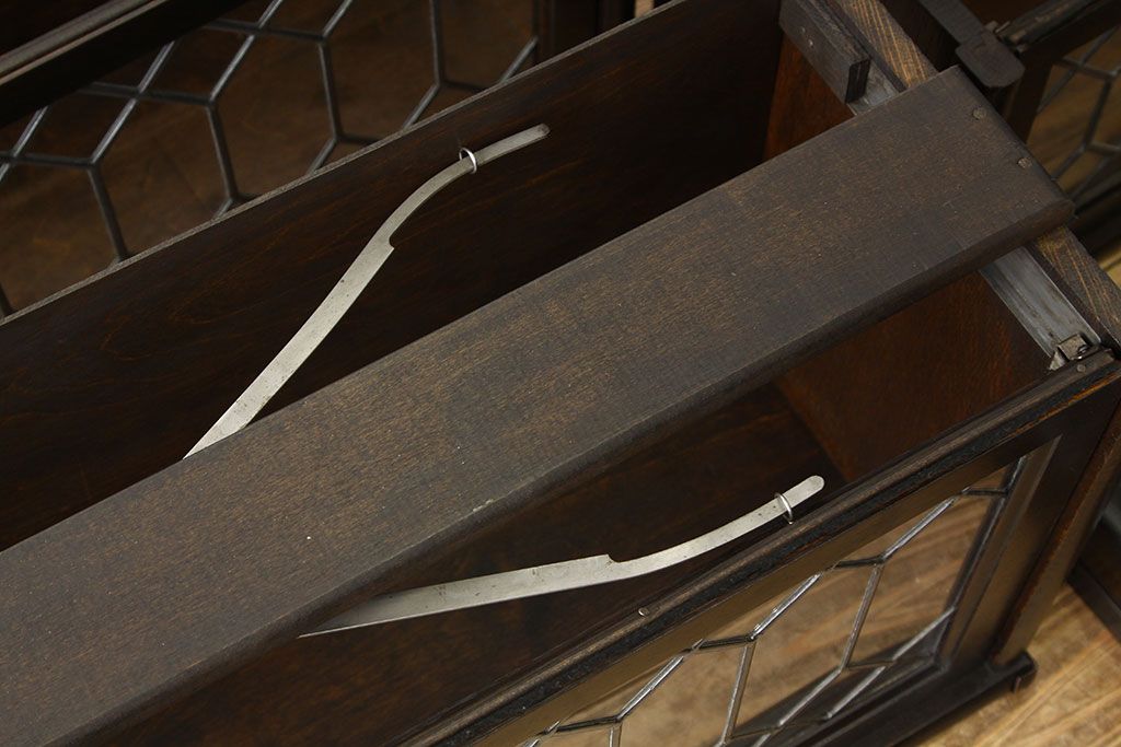 アンティーク家具　イギリスアンティーク スタッキングブックケース KenricEfferson(本箱)